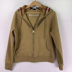 Burberry Zip Up Hoodie